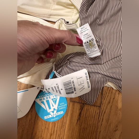 WET Swimwear Magnolia Umber Multi one Piece - Picture 5 of 6